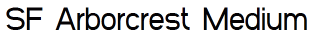 SF Arborcrest Medium