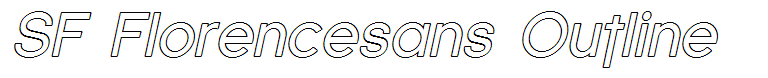SF Florencesans Outline