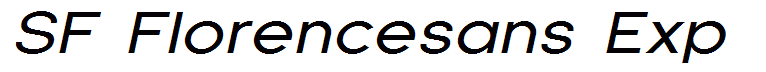 SF Florencesans Exp