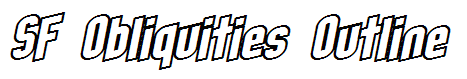 SF Obliquities Outline