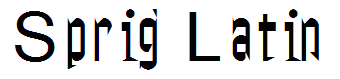 Sprig Latin