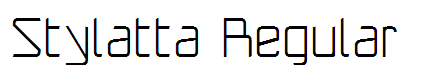 Stylatta Regular
