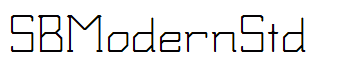 SBModernStd
