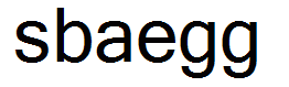sbaegg