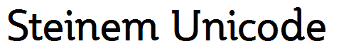 Steinem Unicode