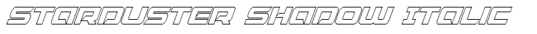 Starduster Shadow Italic