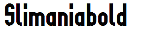 Slimaniabold