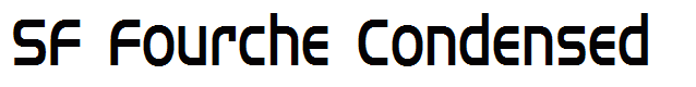 SF Fourche Condensed