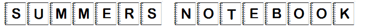 Summers Notebook
