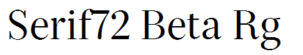 Serif72 Beta Rg
