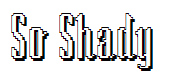So Shady