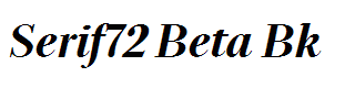 Serif72 Beta Bk