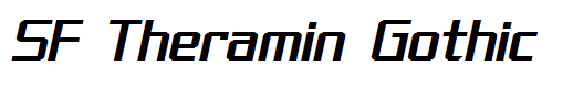 SF Theramin Gothic