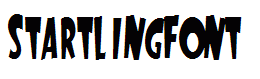 StartlingFont