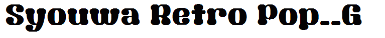 Syouwa Retro Pop__G