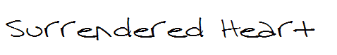 Surrendered Heart