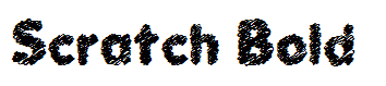Scratch Bold