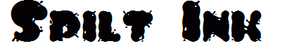 Spilt Ink