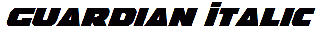 Guardian Italic