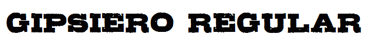 Gipsiero Regular