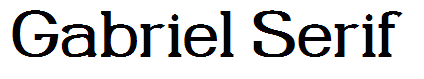 Gabriel Serif