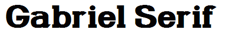 Gabriel Serif