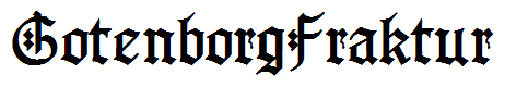 GotenborgFraktur