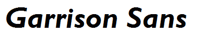 Garrison Sans