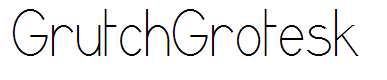 GrutchGrotesk