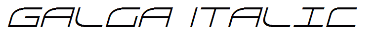 Galga Italic