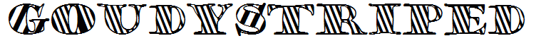 GoudyStriped