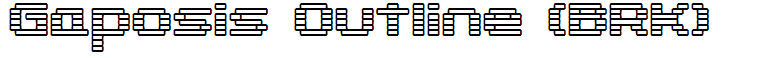 Gaposis Outline (BRK)