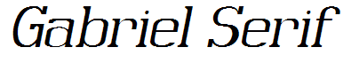 Gabriel Serif
