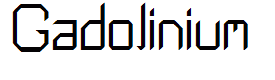 Gadolinium