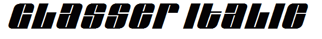 Glasser Italic
