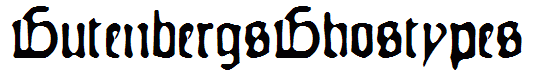 GutenbergsGhostypes