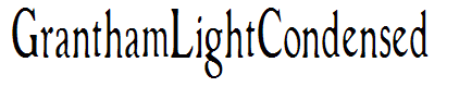 GranthamLightCondensed