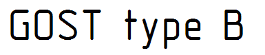 GOST type B