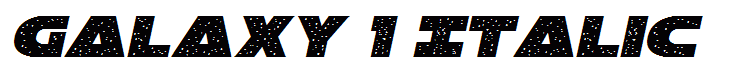 Galaxy 1 Italic
