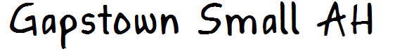 Gapstown Small AH