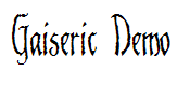 Gaiseric Demo