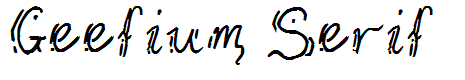 Geefium Serif