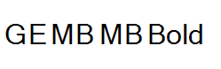 GE MB MB Bold