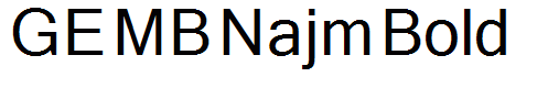 GE MB Najm Bold