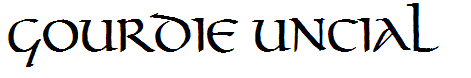 Gourdie Uncial