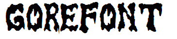 GoreFont