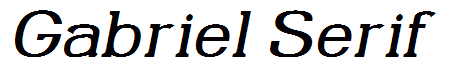 Gabriel Serif
