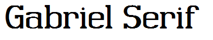 Gabriel Serif