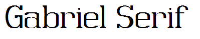 Gabriel Serif