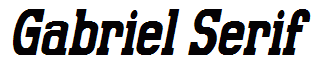 Gabriel Serif